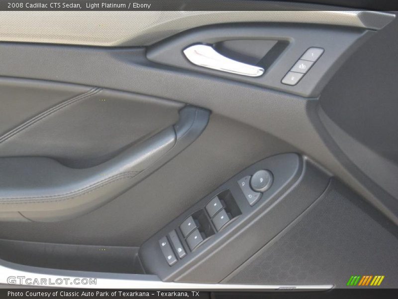 Light Platinum / Ebony 2008 Cadillac CTS Sedan