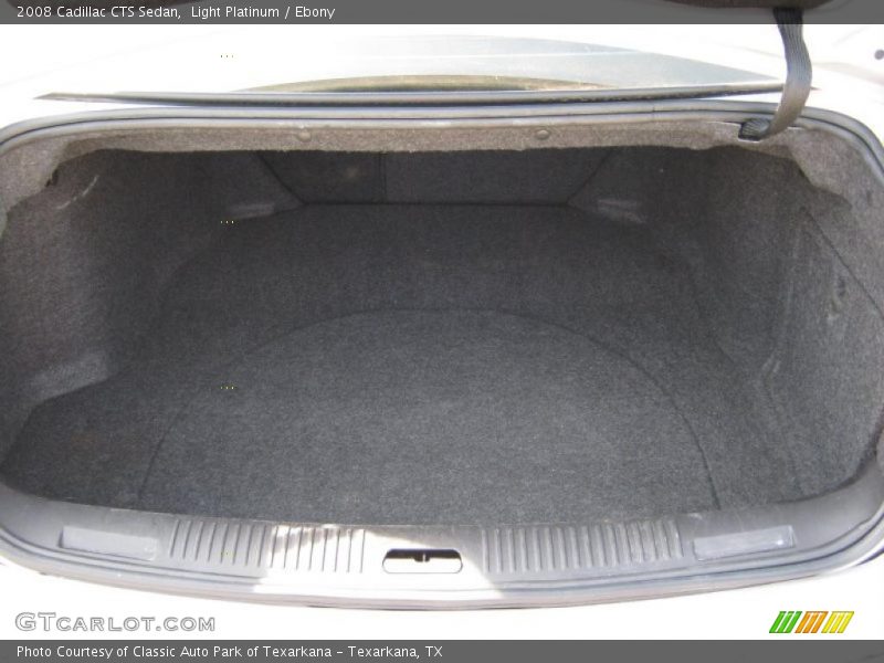 Light Platinum / Ebony 2008 Cadillac CTS Sedan