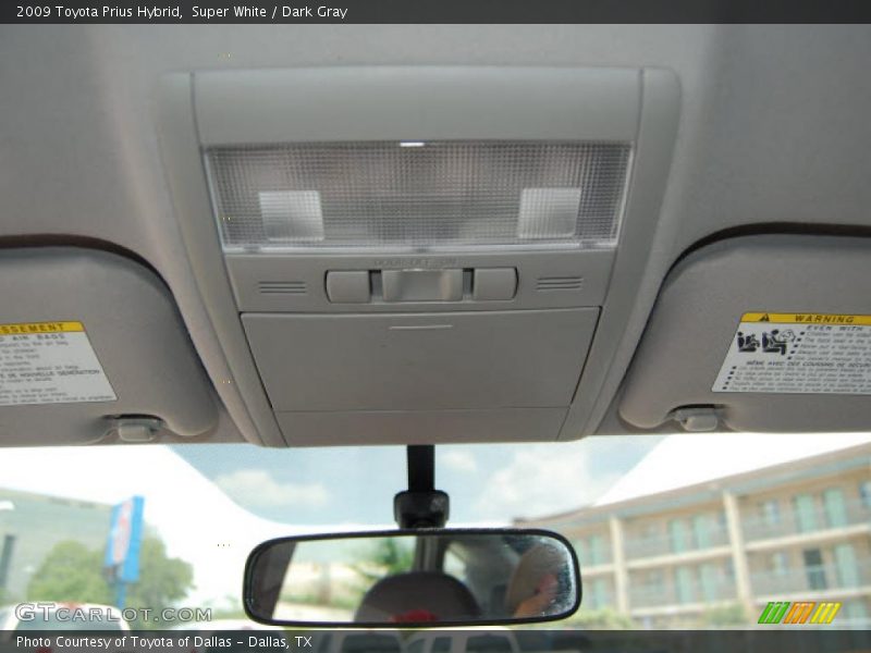 Super White / Dark Gray 2009 Toyota Prius Hybrid