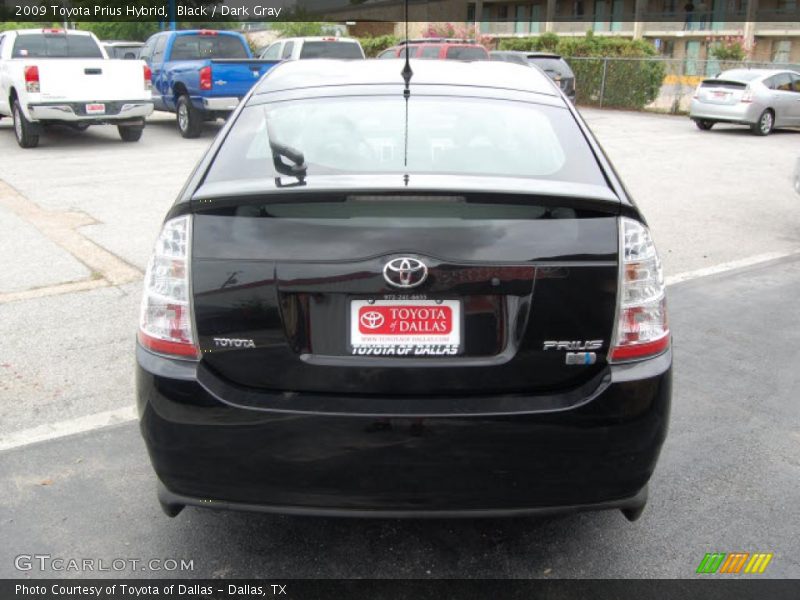 Black / Dark Gray 2009 Toyota Prius Hybrid