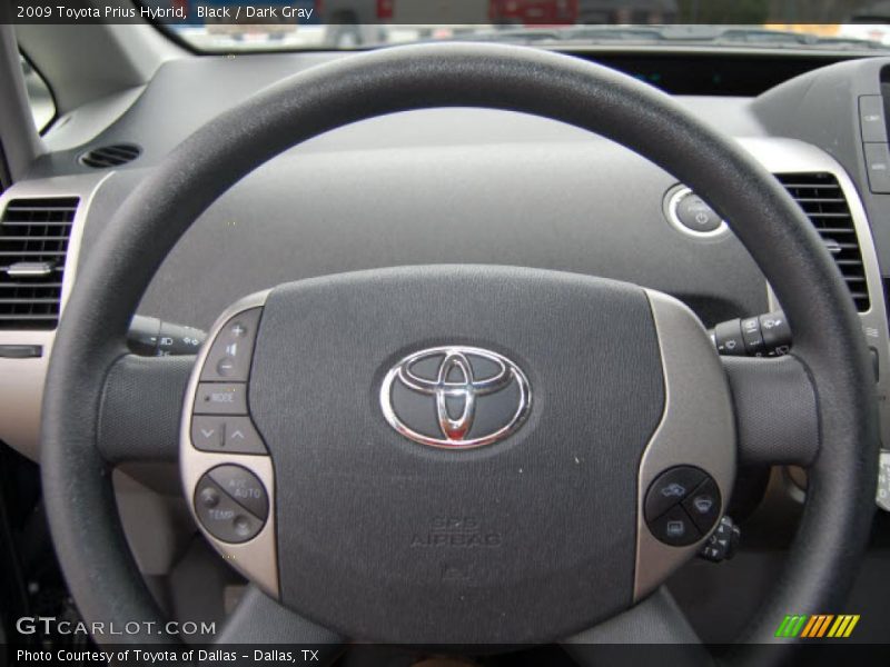 Black / Dark Gray 2009 Toyota Prius Hybrid