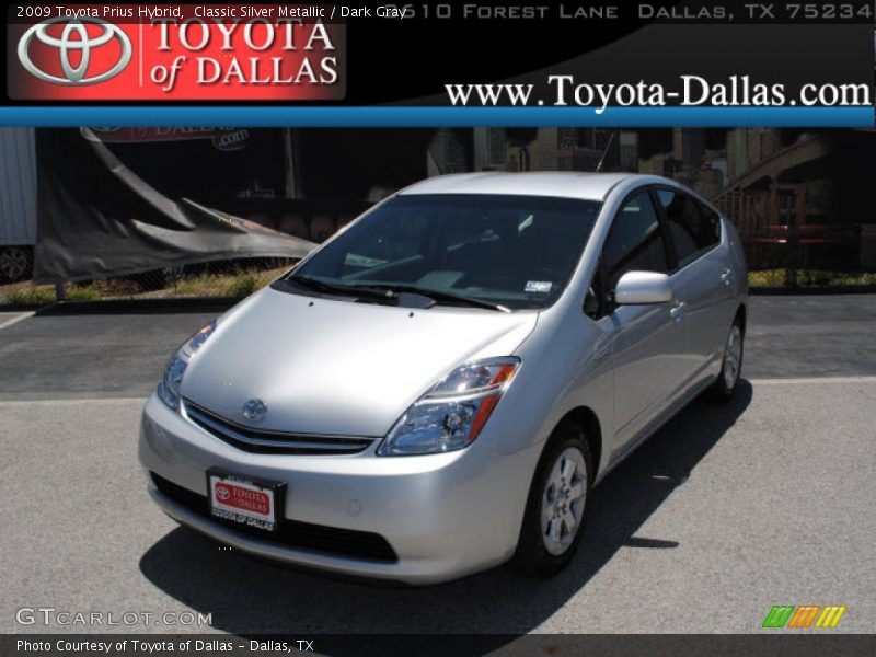 Classic Silver Metallic / Dark Gray 2009 Toyota Prius Hybrid