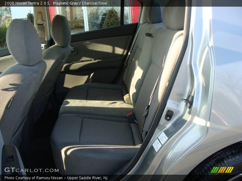 Magnetic Gray / Charcoal/Steel 2008 Nissan Sentra 2.0 S