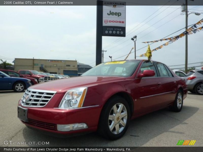 Crimson Pearl / Cashmere 2006 Cadillac DTS