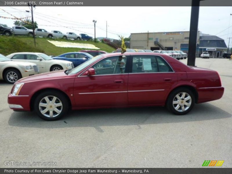 Crimson Pearl / Cashmere 2006 Cadillac DTS