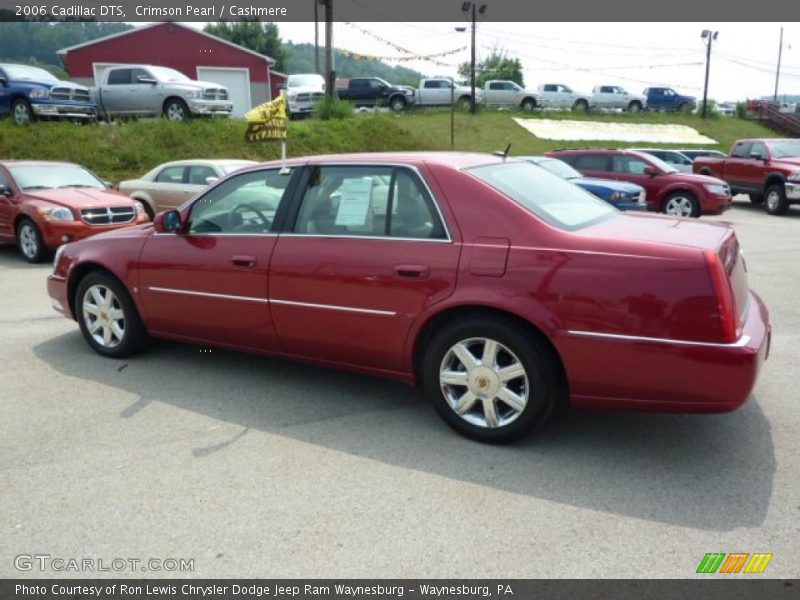 Crimson Pearl / Cashmere 2006 Cadillac DTS