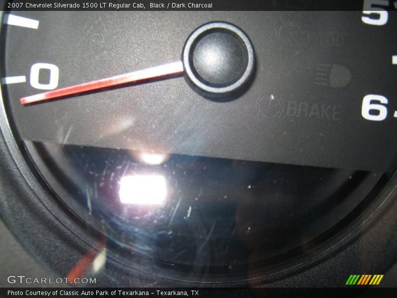 Black / Dark Charcoal 2007 Chevrolet Silverado 1500 LT Regular Cab