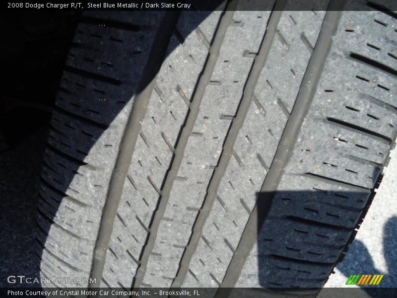 Steel Blue Metallic / Dark Slate Gray 2008 Dodge Charger R/T