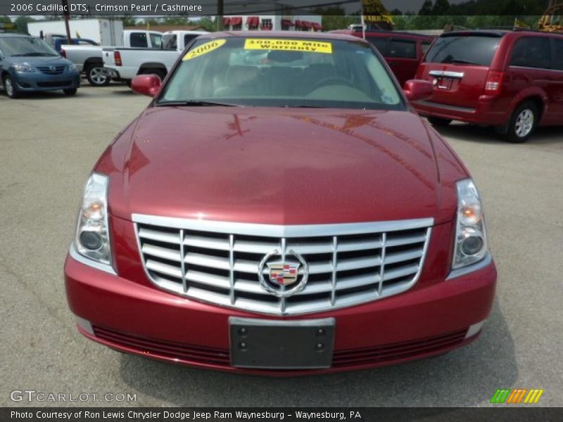 Crimson Pearl / Cashmere 2006 Cadillac DTS