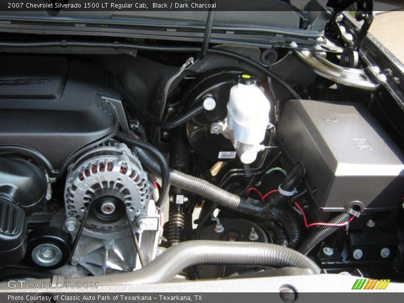Black / Dark Charcoal 2007 Chevrolet Silverado 1500 LT Regular Cab
