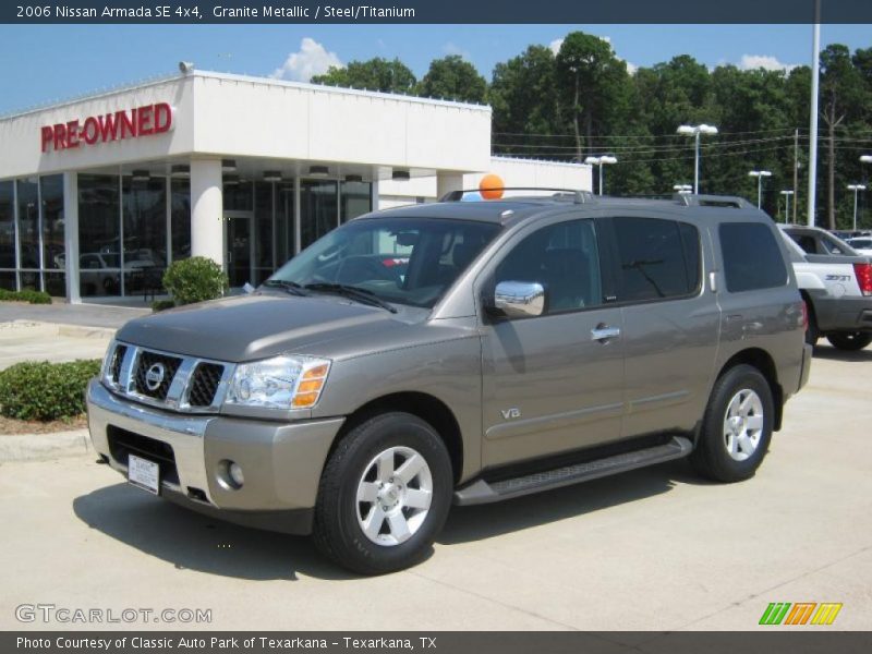Granite Metallic / Steel/Titanium 2006 Nissan Armada SE 4x4