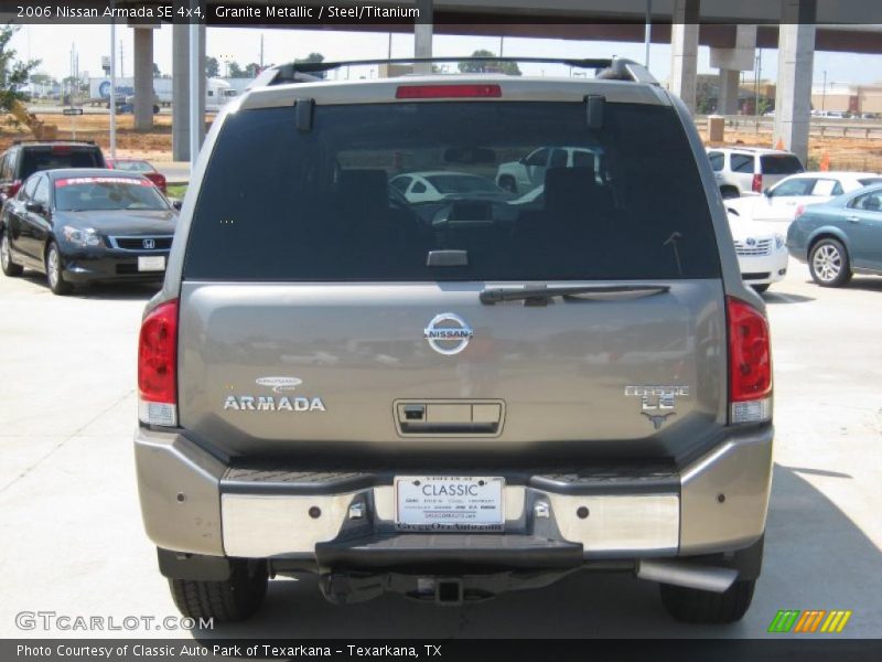 Granite Metallic / Steel/Titanium 2006 Nissan Armada SE 4x4