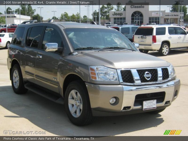 Granite Metallic / Steel/Titanium 2006 Nissan Armada SE 4x4