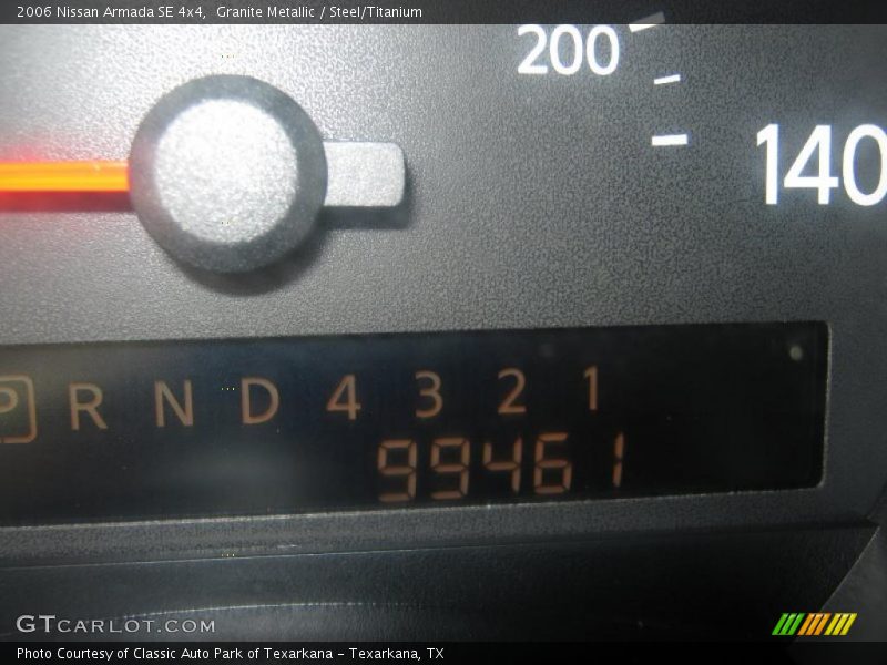 Granite Metallic / Steel/Titanium 2006 Nissan Armada SE 4x4
