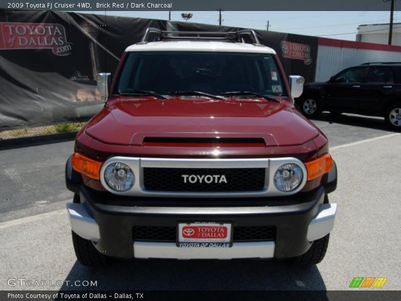 Brick Red / Dark Charcoal 2009 Toyota FJ Cruiser 4WD
