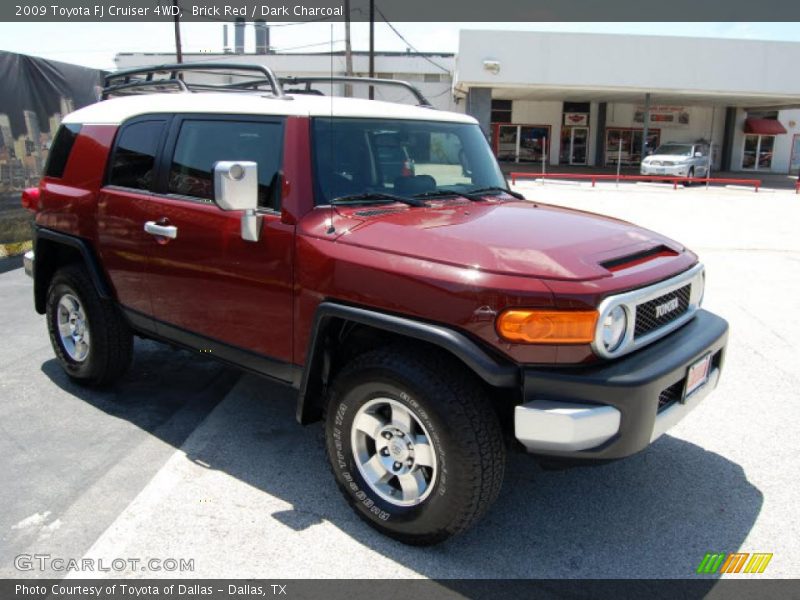 Brick Red / Dark Charcoal 2009 Toyota FJ Cruiser 4WD