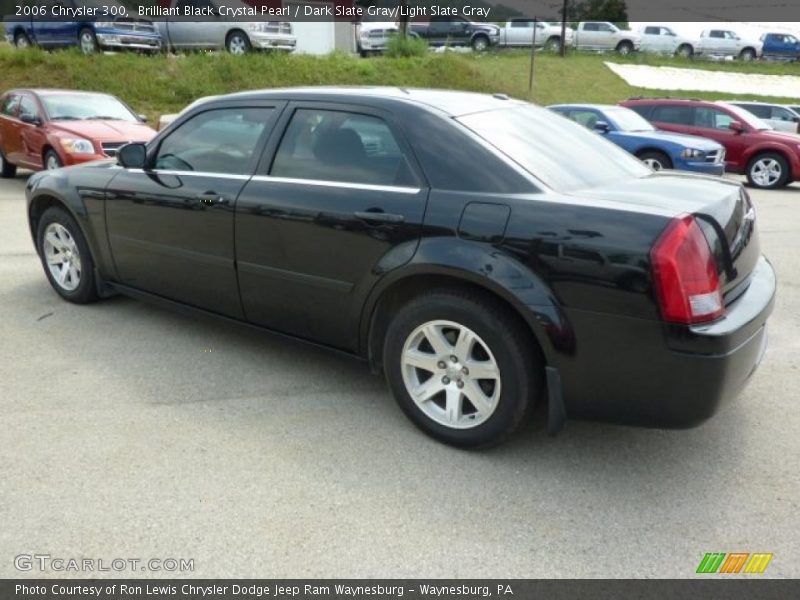 Brilliant Black Crystal Pearl / Dark Slate Gray/Light Slate Gray 2006 Chrysler 300