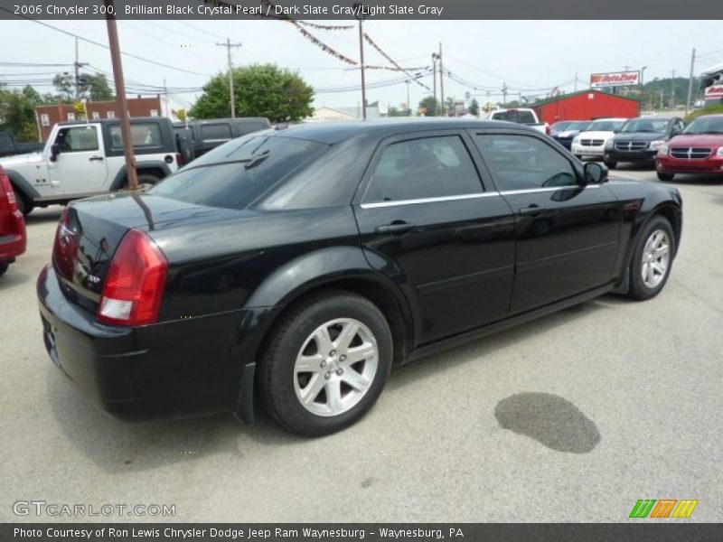 Brilliant Black Crystal Pearl / Dark Slate Gray/Light Slate Gray 2006 Chrysler 300