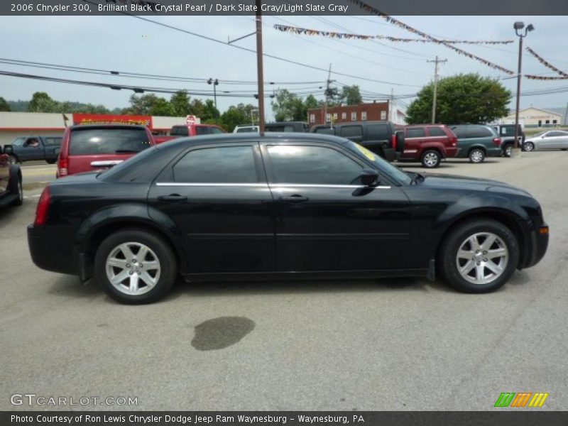 Brilliant Black Crystal Pearl / Dark Slate Gray/Light Slate Gray 2006 Chrysler 300