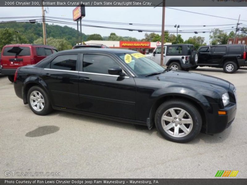 Brilliant Black Crystal Pearl / Dark Slate Gray/Light Slate Gray 2006 Chrysler 300