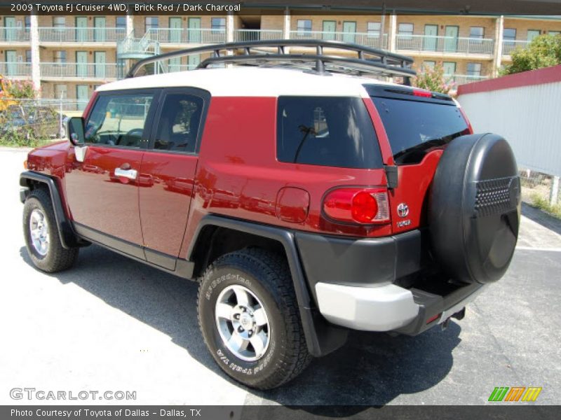Brick Red / Dark Charcoal 2009 Toyota FJ Cruiser 4WD