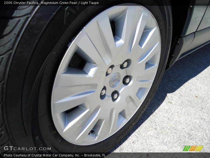Magnesium Green Pearl / Light Taupe 2006 Chrysler Pacifica