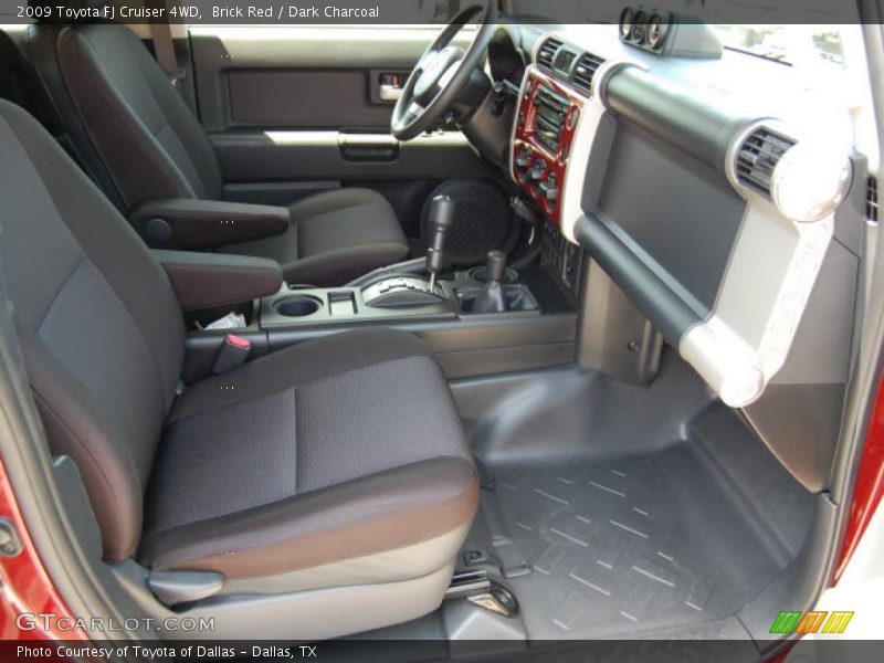 Brick Red / Dark Charcoal 2009 Toyota FJ Cruiser 4WD