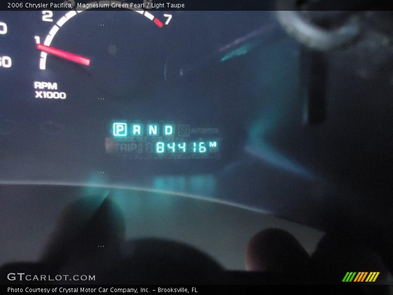 Magnesium Green Pearl / Light Taupe 2006 Chrysler Pacifica