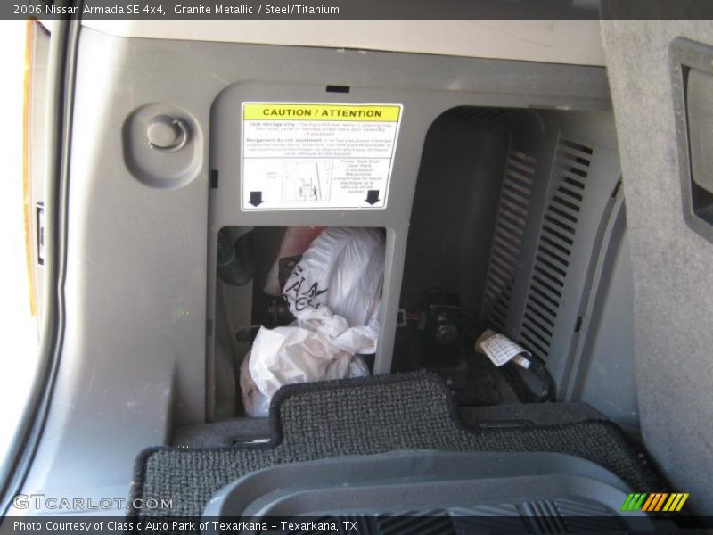 Granite Metallic / Steel/Titanium 2006 Nissan Armada SE 4x4