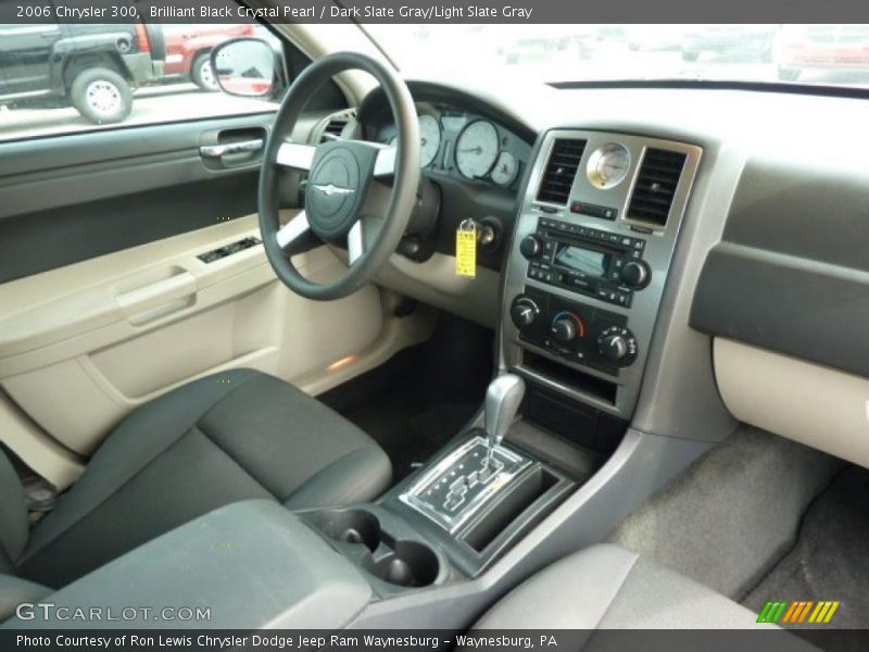 Brilliant Black Crystal Pearl / Dark Slate Gray/Light Slate Gray 2006 Chrysler 300