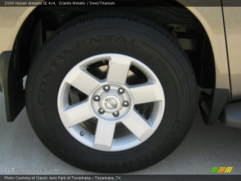 Granite Metallic / Steel/Titanium 2006 Nissan Armada SE 4x4