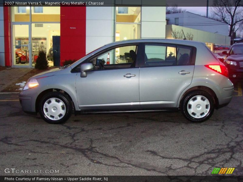 Magnetic Grey Metallic / Charcoal 2007 Nissan Versa S