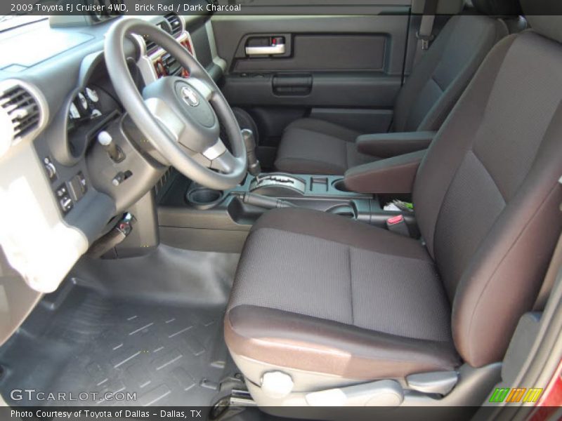 Brick Red / Dark Charcoal 2009 Toyota FJ Cruiser 4WD