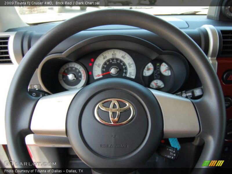 Brick Red / Dark Charcoal 2009 Toyota FJ Cruiser 4WD