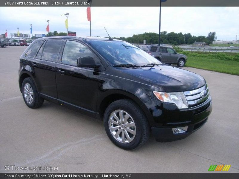 Black / Charcoal Black 2007 Ford Edge SEL Plus
