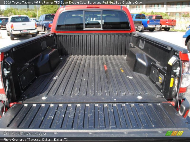 Barcelona Red Metallic / Graphite Gray 2009 Toyota Tacoma V6 PreRunner TRD Sport Double Cab