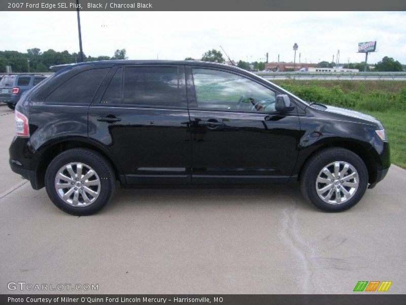 Black / Charcoal Black 2007 Ford Edge SEL Plus