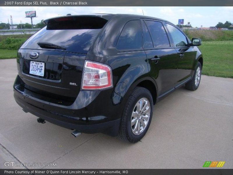 Black / Charcoal Black 2007 Ford Edge SEL Plus