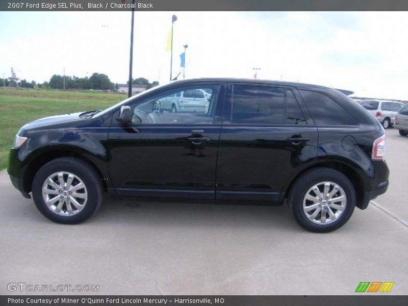 Black / Charcoal Black 2007 Ford Edge SEL Plus