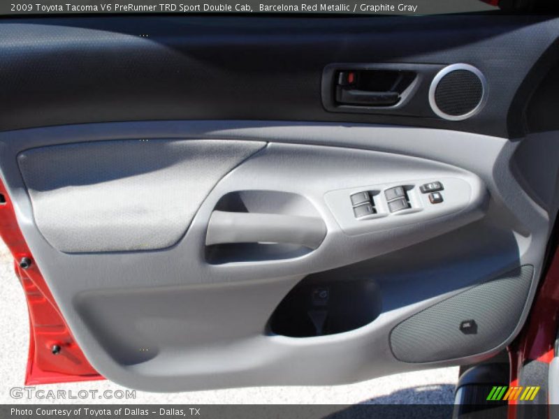 Barcelona Red Metallic / Graphite Gray 2009 Toyota Tacoma V6 PreRunner TRD Sport Double Cab