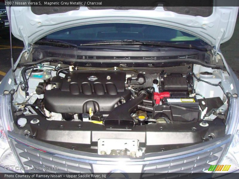 Magnetic Grey Metallic / Charcoal 2007 Nissan Versa S