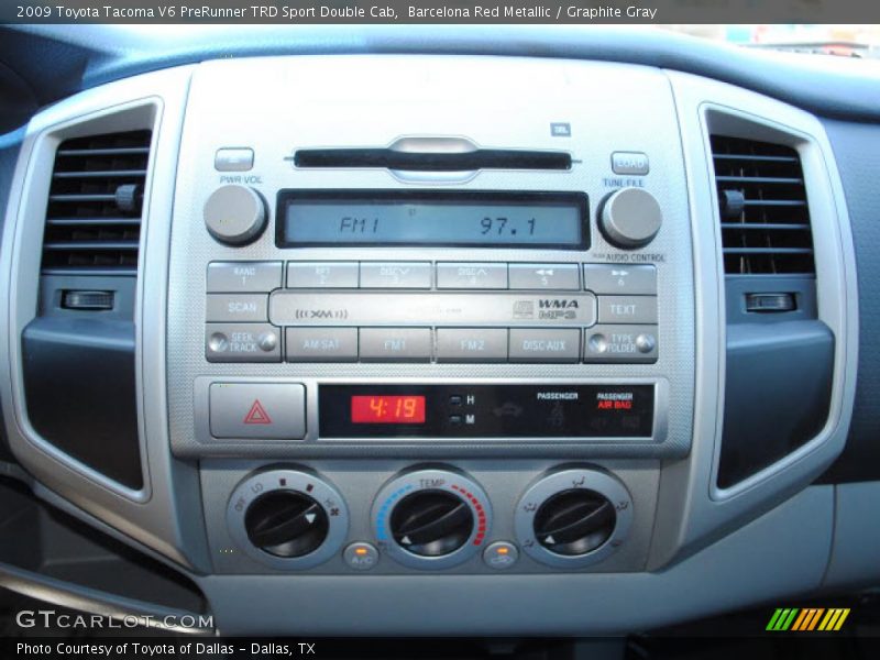 Barcelona Red Metallic / Graphite Gray 2009 Toyota Tacoma V6 PreRunner TRD Sport Double Cab
