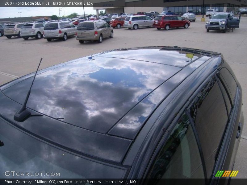 Black / Charcoal Black 2007 Ford Edge SEL Plus