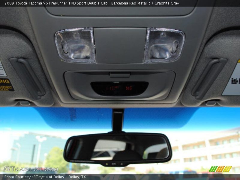 Barcelona Red Metallic / Graphite Gray 2009 Toyota Tacoma V6 PreRunner TRD Sport Double Cab