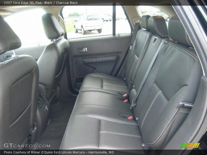 Black / Charcoal Black 2007 Ford Edge SEL Plus