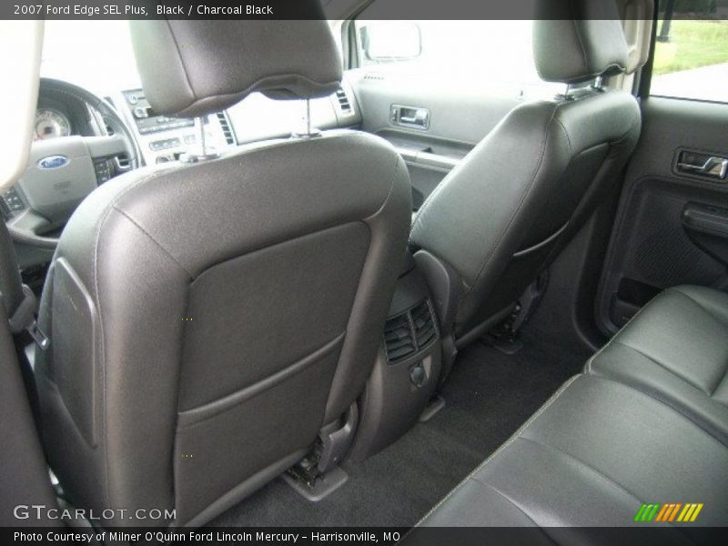 Black / Charcoal Black 2007 Ford Edge SEL Plus