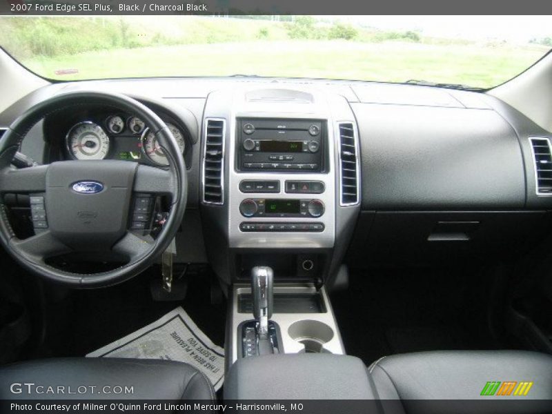 Black / Charcoal Black 2007 Ford Edge SEL Plus