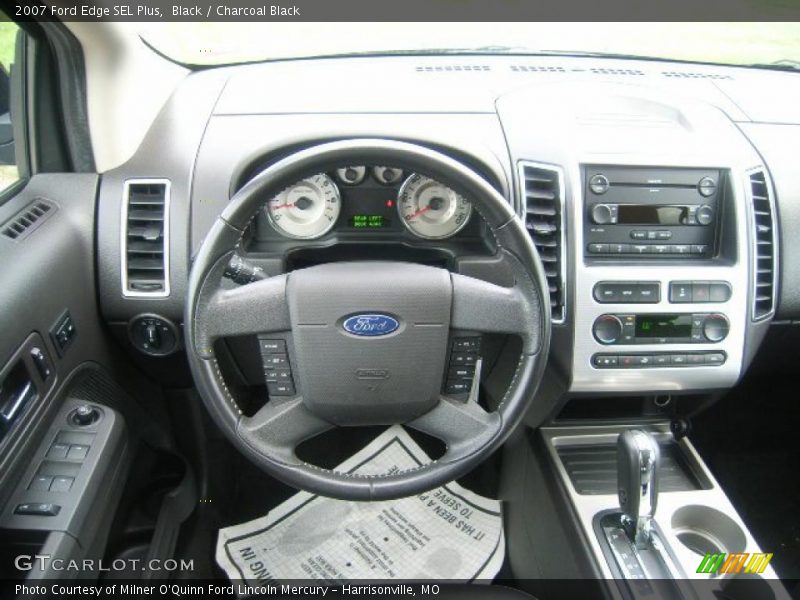 Black / Charcoal Black 2007 Ford Edge SEL Plus