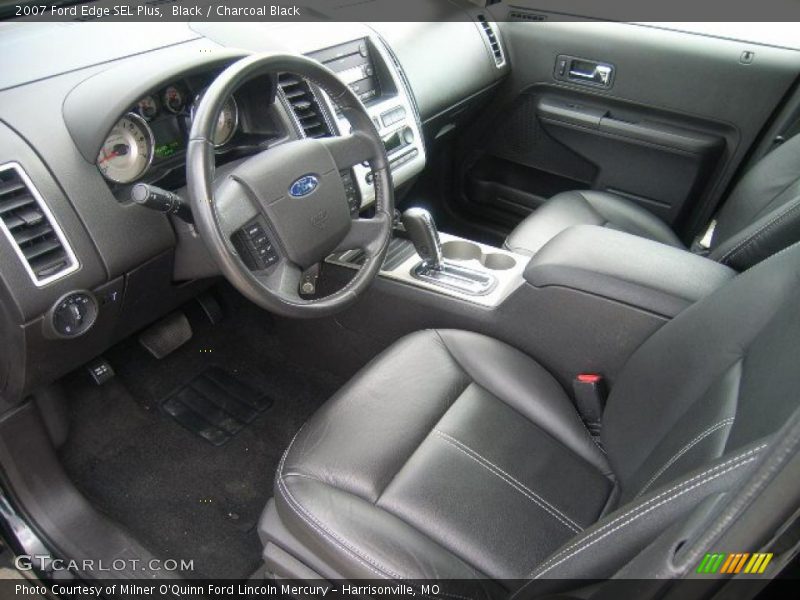 Black / Charcoal Black 2007 Ford Edge SEL Plus