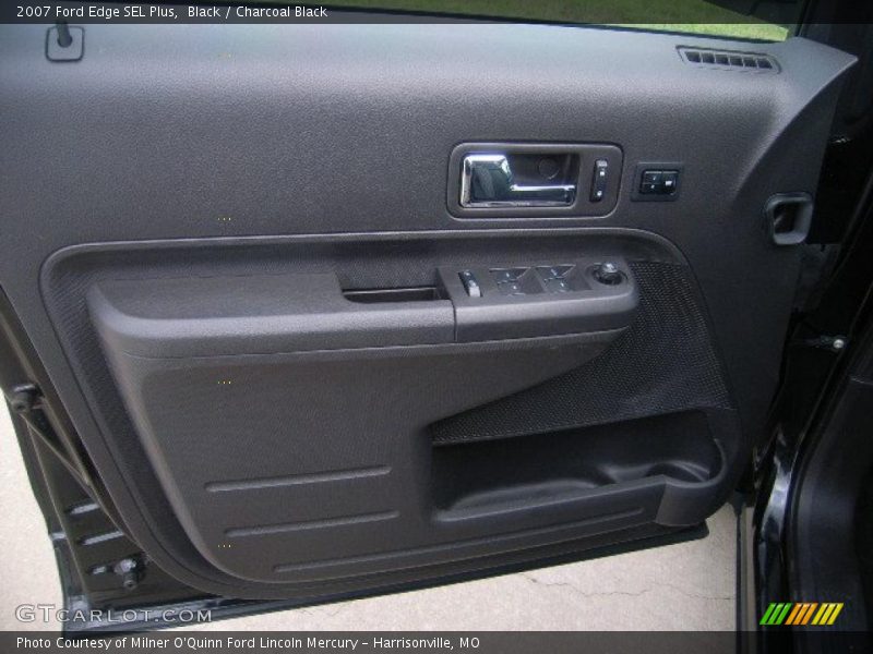 Black / Charcoal Black 2007 Ford Edge SEL Plus